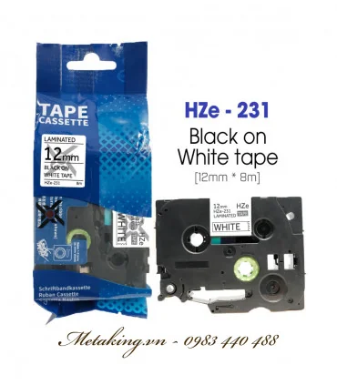 Nhãn HZe 12mm | AIMO Việt Nam