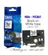 Nhãn HZe-FX261 (TZe-FX261), 36mm X 8m, Chữ đen - nền trắng | AIMO Việt Nam