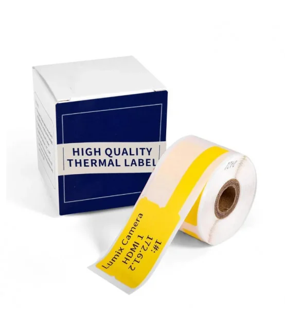 Nhãn Cáp F 25 X 38mm, Màu Vàng, KTC-F2538-40-100YL | AIMO Việt Nam