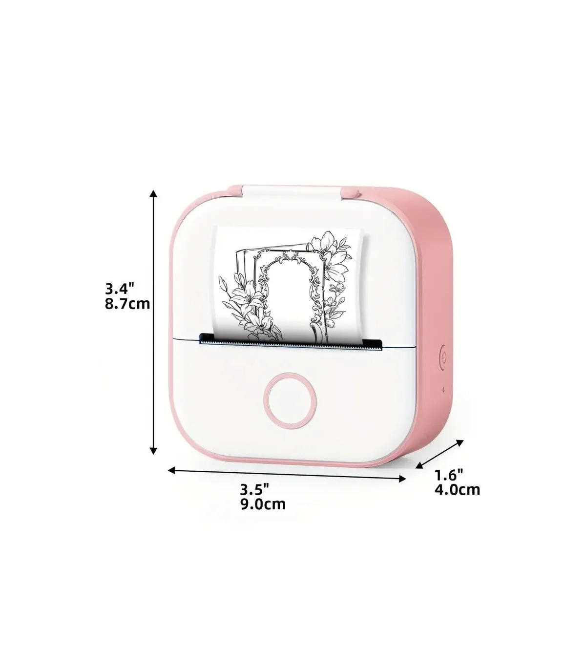 Máy in nhãn mini T02, Bluetooth, in không mực | AIMO Việt Nam