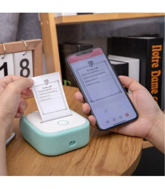 Giấy in nhiệt màu trắng cho T02, 53mm X 6.5m, KT-RM10, không keo | AIMO Việt Nam