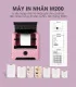 Máy in nhãn mini M200, Bluetooth, cầm tay di động | AIMO Việt Nam