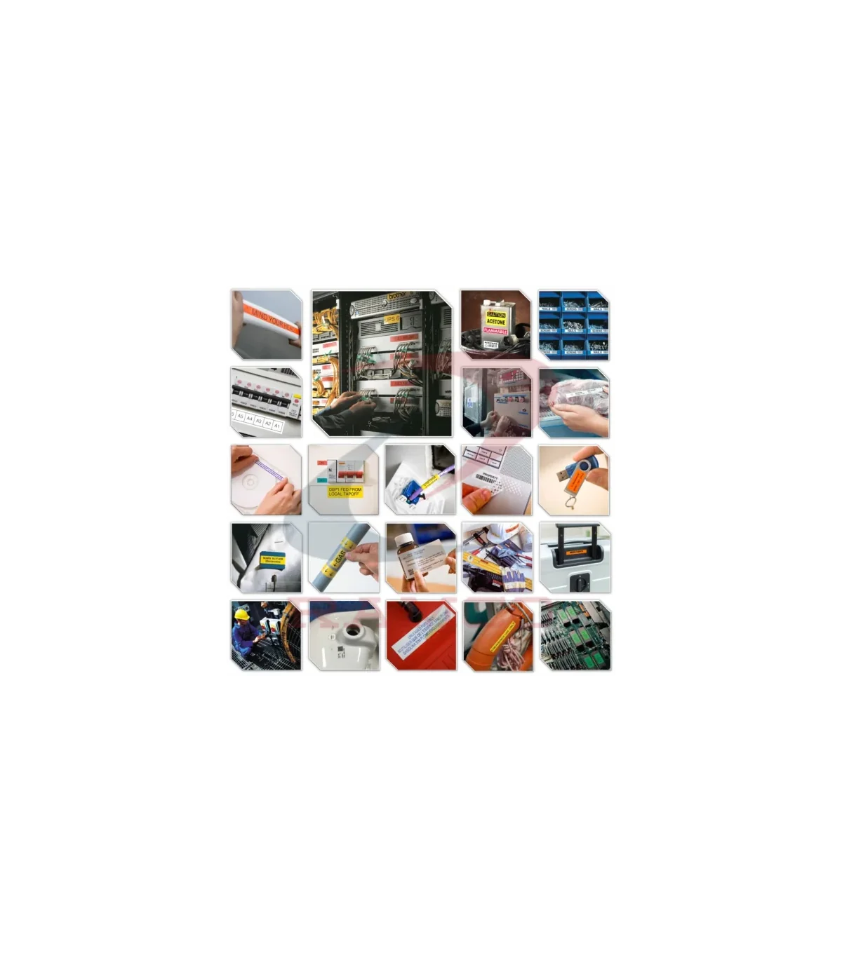 Nhãn HZe-921 (TZe-921), 9mm X 8m, Chữ đen - nền bạc | AIMO Việt Nam