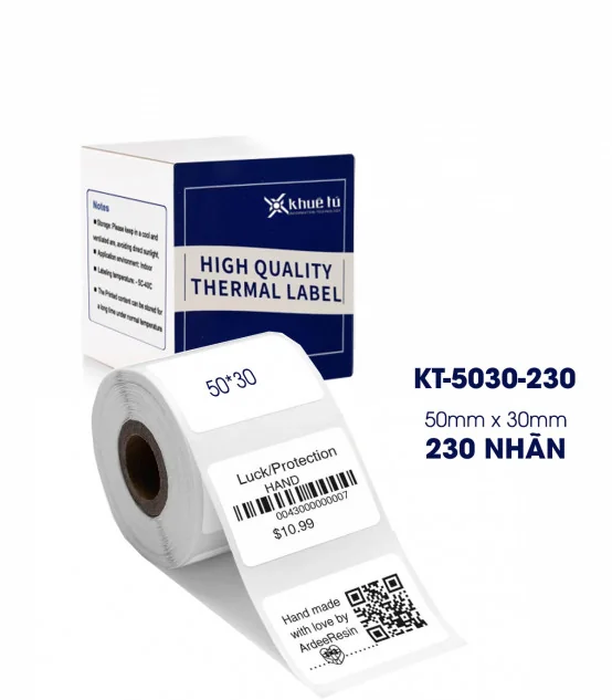 Nhãn Đa Năng 50 X 30mm, KT-5030-230 | AIMO Việt Nam