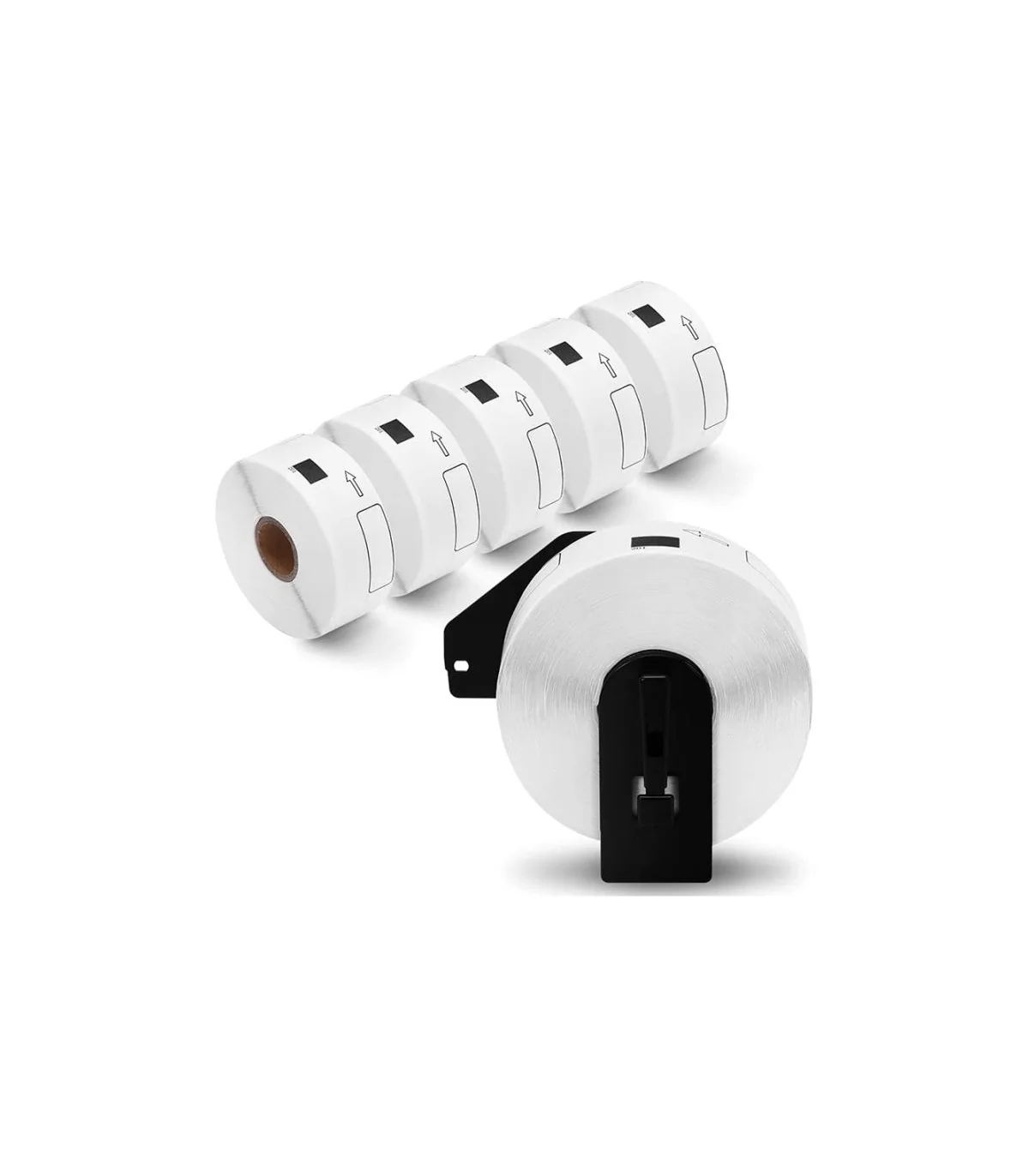 Nhãn film nhựa EK-22213 (DK-22213), 62mm x 15m, Trong suốt | AIMO Việt Nam