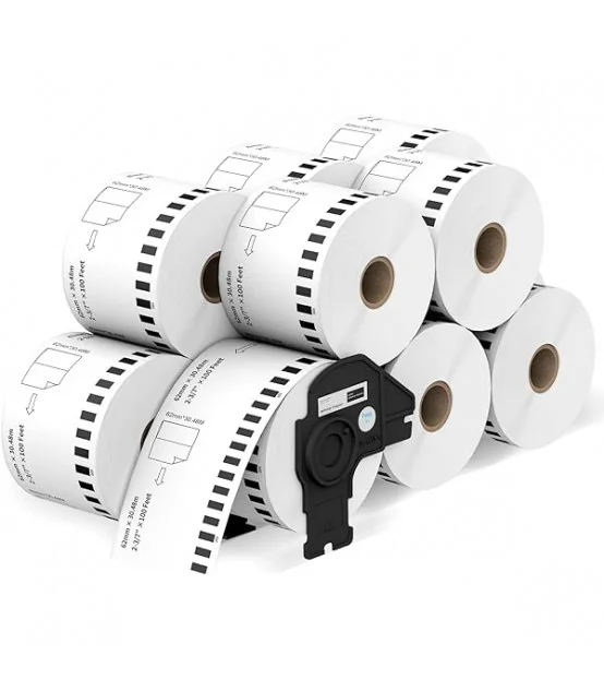 Nhãn giấy EK-22243 (DK-22243), 102mm x 30m, Trắng | AIMO Việt Nam