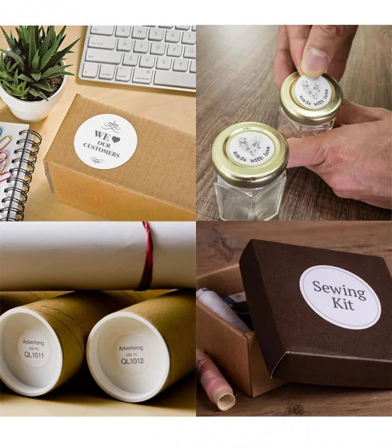 Nhãn Tròn 50 X 50mm, Màu Trắng, KTR-5050-140 | AIMO Việt Nam