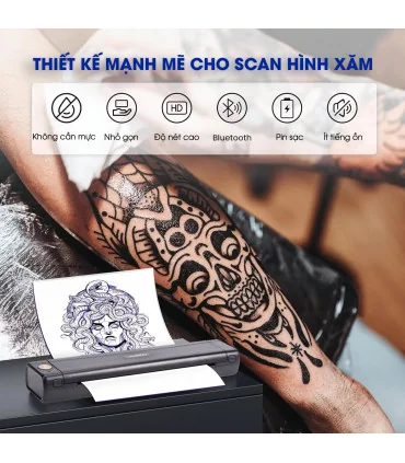Máy Scan Hình Xăm AIMO M08ES | AIMO Việt Nam
