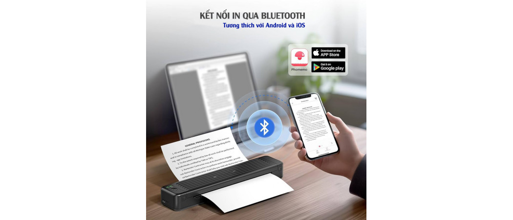 Máy in A4 nhỏ gọn P831 - P832 của Aimo - Giải pháp in ấn di động mọi lúc mọi nơi 