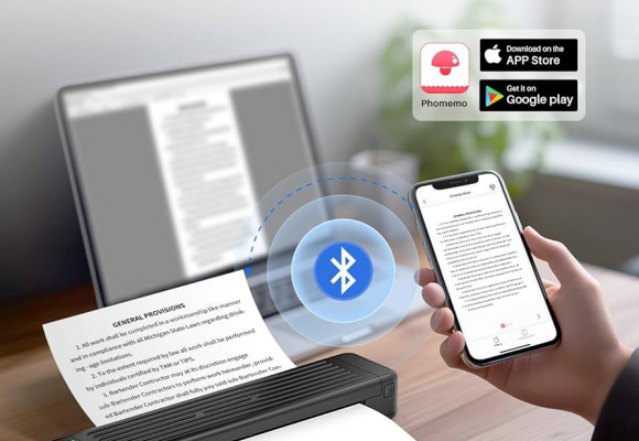 Máy in A4 nhỏ gọn P831 - P832 của Aimo - Giải pháp in ấn di động mọi lúc mọi nơi 