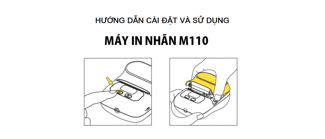 Hướng Dẫn Cài Đặt Và Sử Dụng Máy In Nhãn M110 Của AIMO