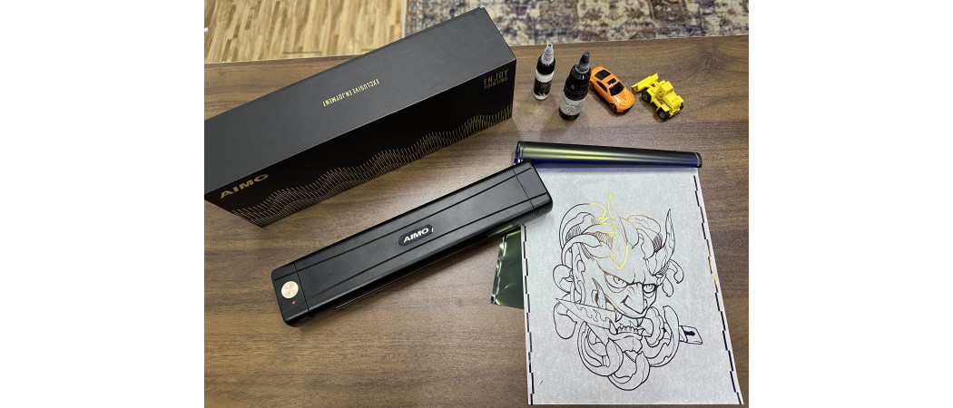 Hướng Dẫn Sử Dụng Máy Scan - In Hình Xăm M08E-WS Của AIMO