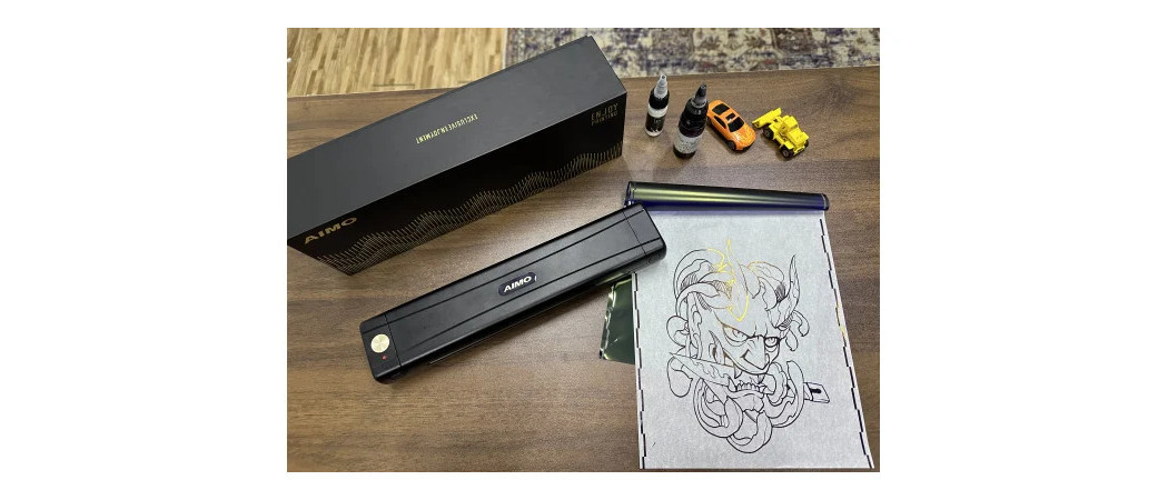 Hướng Dẫn Cài Đặt & Sử Dụng Máy Scan - In Hình Xăm M08E-WS Của AIMO